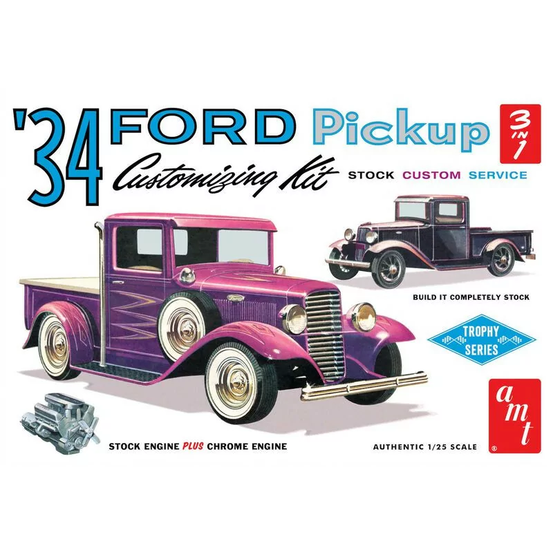 AMT 1/25 1940 Ford Sedan Delivery Van Car Model Kit