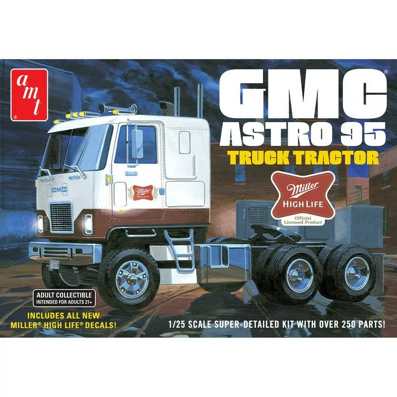 AMT 1/25 Kenworth W925 Semi Truck Model Kit