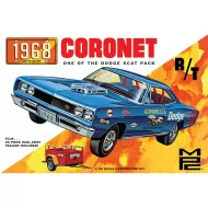 MPC 1/25 1968 Dodge Coronet Car Model Kit
