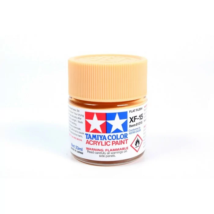 Tamiya XF-15 Flat Flesh Flat Matte Acrylic Paint 23ml