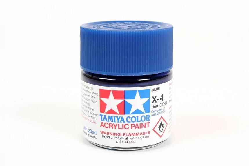 Tamiya X-12 Gold Leaf Gloss Acrylic Paint 10ml Mini
