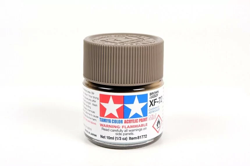 Tamiya X-12 Gold Leaf Gloss Acrylic Paint 10ml Mini
