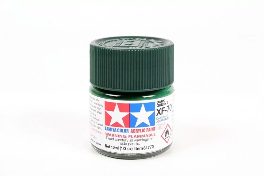 Tamiya X-12 Gold Leaf Gloss Acrylic Paint 10ml Mini