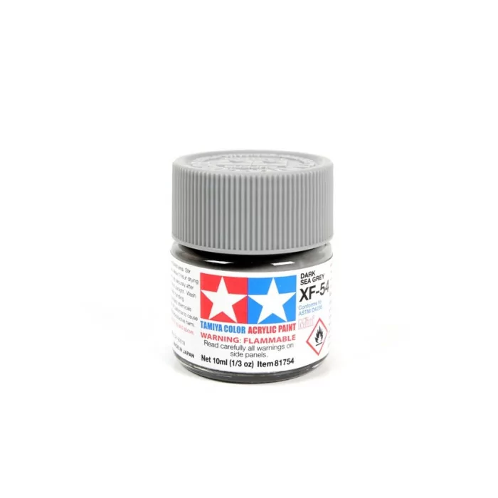 Tamiya XF-54 Dark Sea Gray Flat Matte Acrylic Paint 10ml Mini