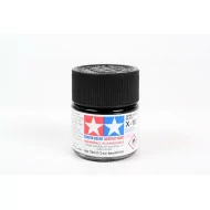 Tamiya X-18 Semi Gloss Black Gloss Acrylic Paint 10ml Mini