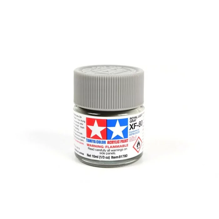 Tamiya XF-80 Navy Grey Flat Matte Acrylic Paint 10ml Mini