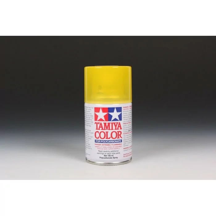 Tamiya PS-42 Translucent Yellow Polycarbonate Body Spray Paint 100ml