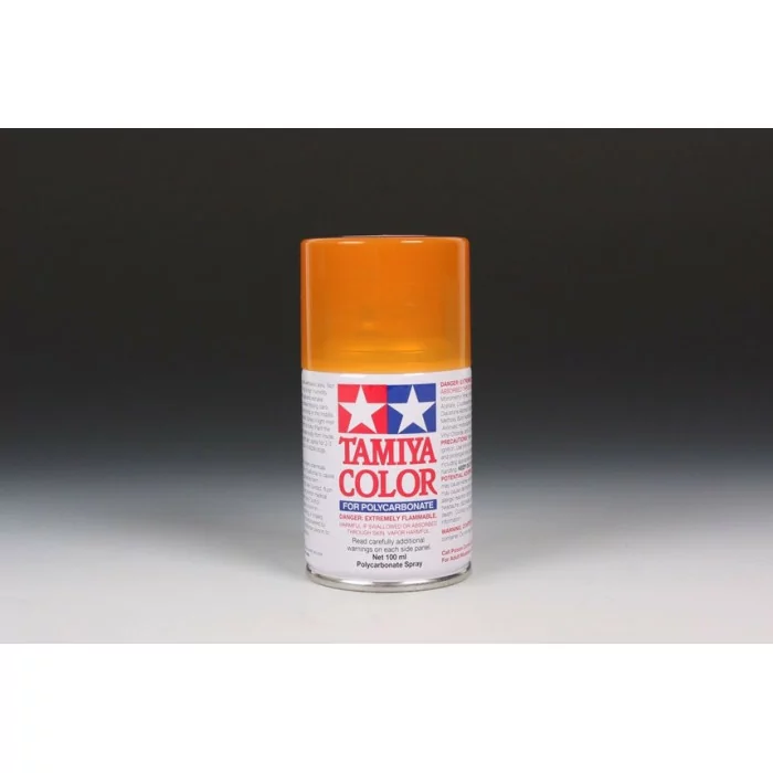 Tamiya PS-43 Translucent Orange Polycarbonate Body Spray Paint 100ml