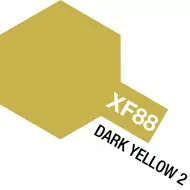 Tamiya XF-88 Dark Yellow Flat Matte Acrylic Paint 10ml Mini