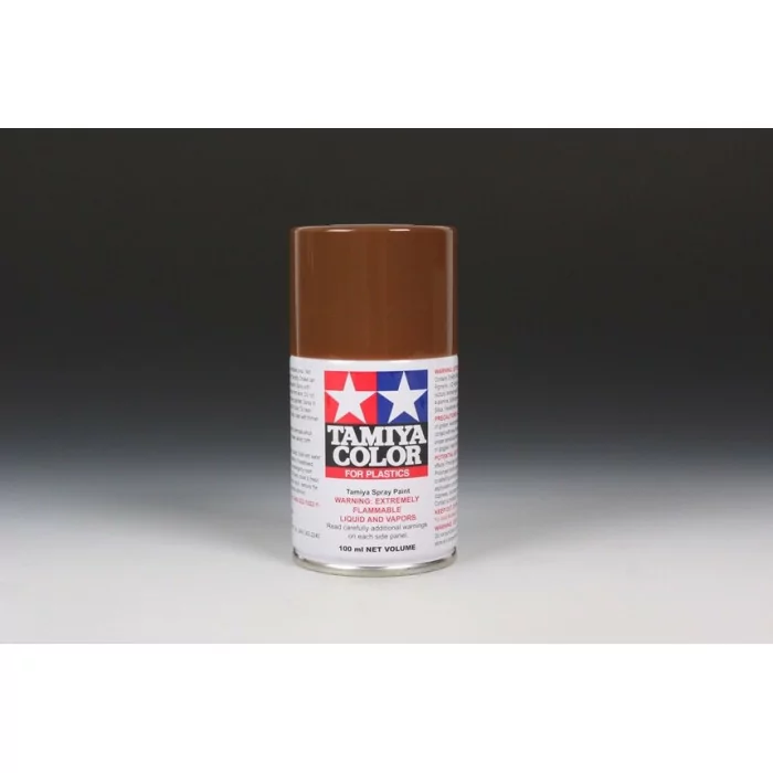 Tamiya TS-1 Red Brown Gloss Lacquer Spray Paint 100ml