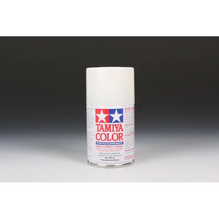 Tamiya PS-57 Pearl White Gloss Polycarbonate Body Spray Paint 100ml