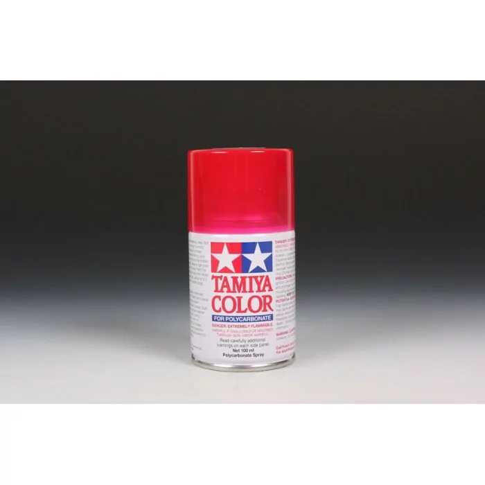 Tamiya PS-37 Translucent Red Polycarbonate Body Spray Paint 100ml