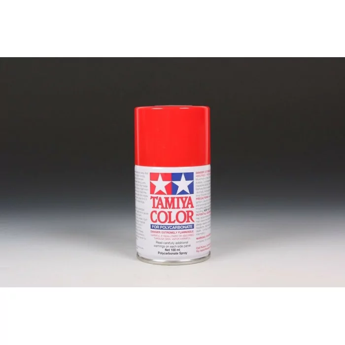 Tamiya PS-34 Bright Red Polycarbonate Body Spray Paint 100ml