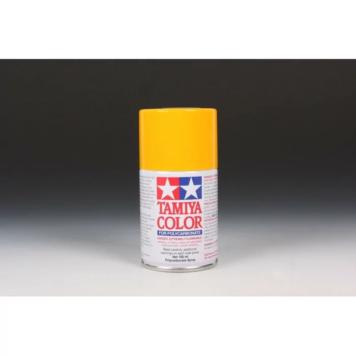 Tamiya PS-19 Camel Yellow Polycarbonate Spray Paint 100ml