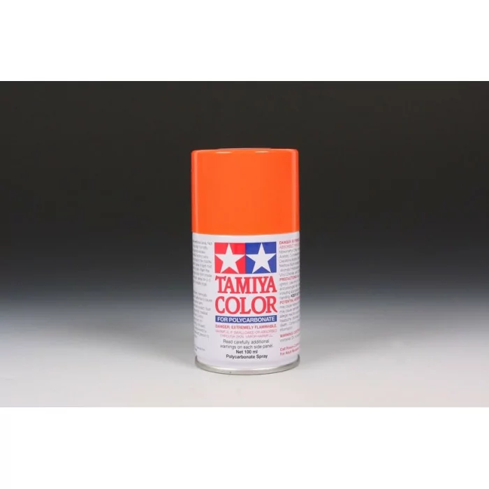 Tamiya PS-7 Orange Gloss Polycarbonate Body Spray Paint 100ml