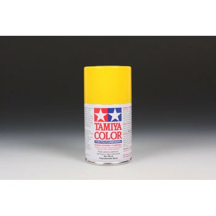 Tamiya PS-6 Yellow Gloss Polycarbonate Body Spray Paint 100ml