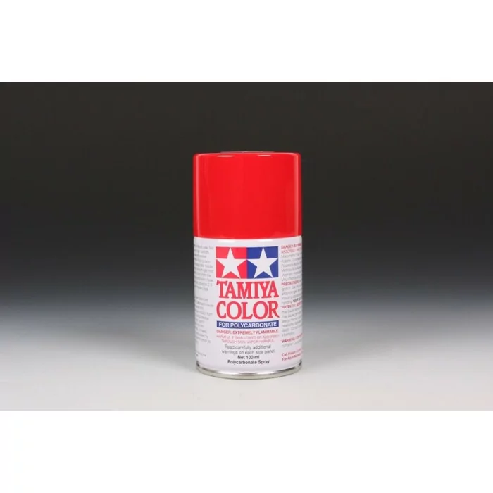 Tamiya PS-2 Red Gloss Polycarbonate Body Spray Paint 100ml