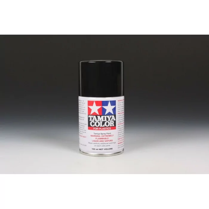 Tamiya TS-40 Metallic Black Gloss Lacquer Paint 100ml