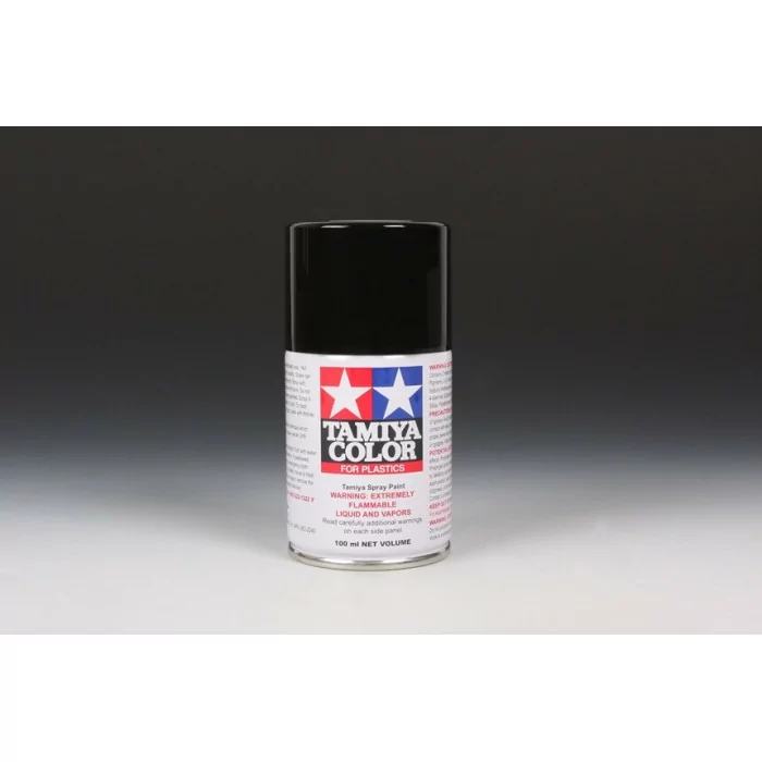 Tamiya TS-14 Black Gloss Lacquer Spray Paint 100ml