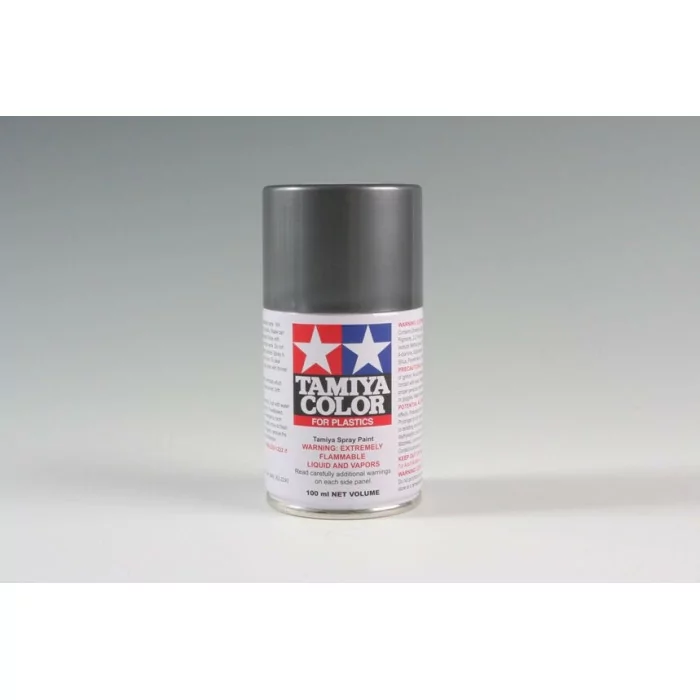 Tamiya TS-100 Bright Gun Metal Gloss Lacquer Paint 100ml