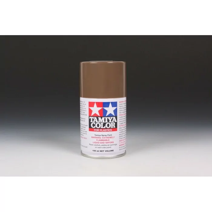 Tamiya TS-90 Brown (JGSDF) Gloss Lacquer Spray Paint 100ml