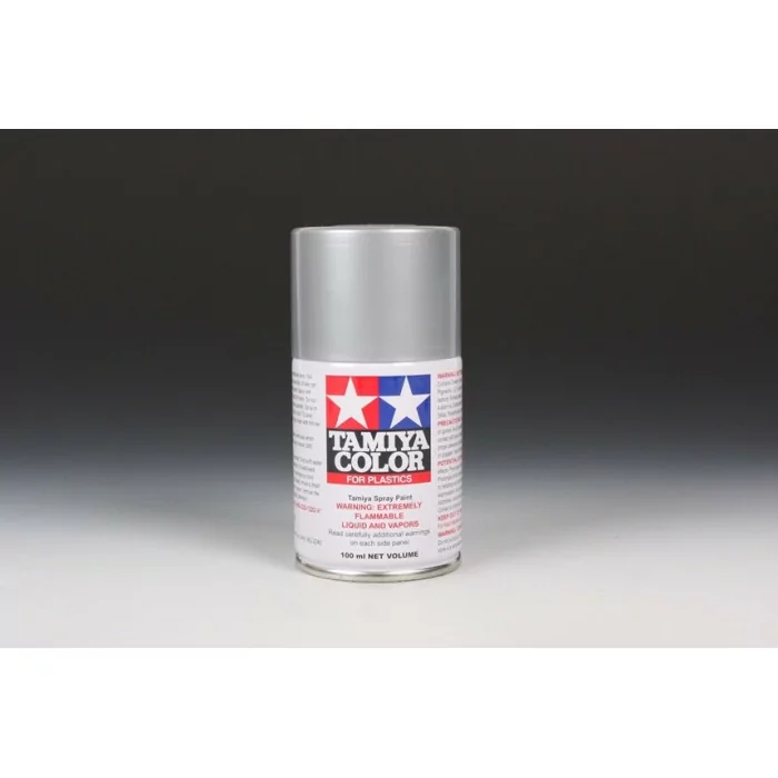 Tamiya TS-83 Metallic Silver Gloss Lacquer Spray Paint 100ml