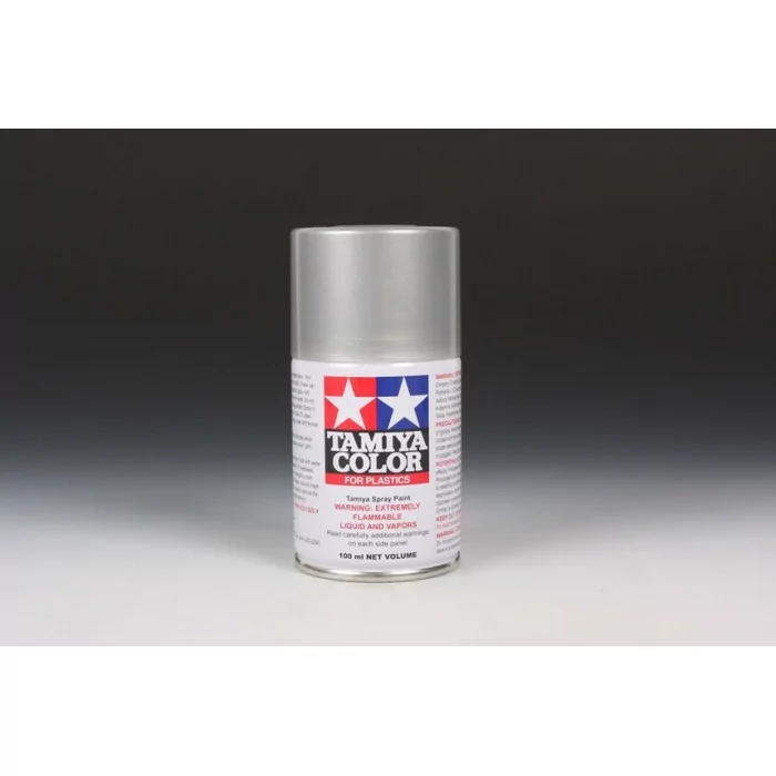 Tamiya TS-76 Mica Silver Lacquer Spray Paint 100ml