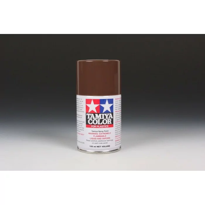 Tamiya TS-69 Linoleum Deck Brown Gloss Lacquer Spray Paint 100ml