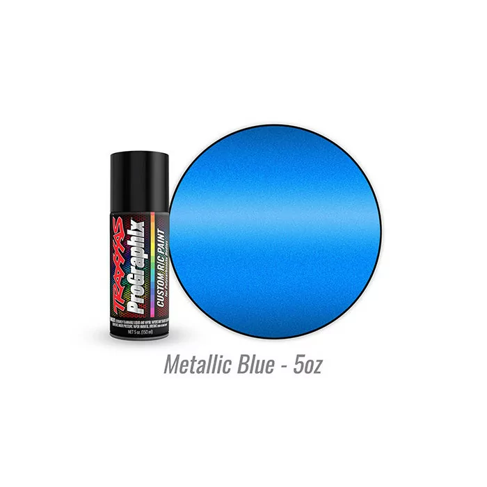 Traxxas ProGraphix Metallic Blue Polycarbonate Body Spray Paint 5oz