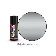 Traxxas ProGraphix Metallic Silver Polycarbonate Body Spray Paint 5oz