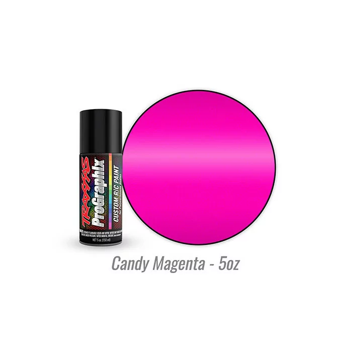 Traxxas ProGraphix Metallic Magenta Polycarbonate Body Spray Paint 5oz