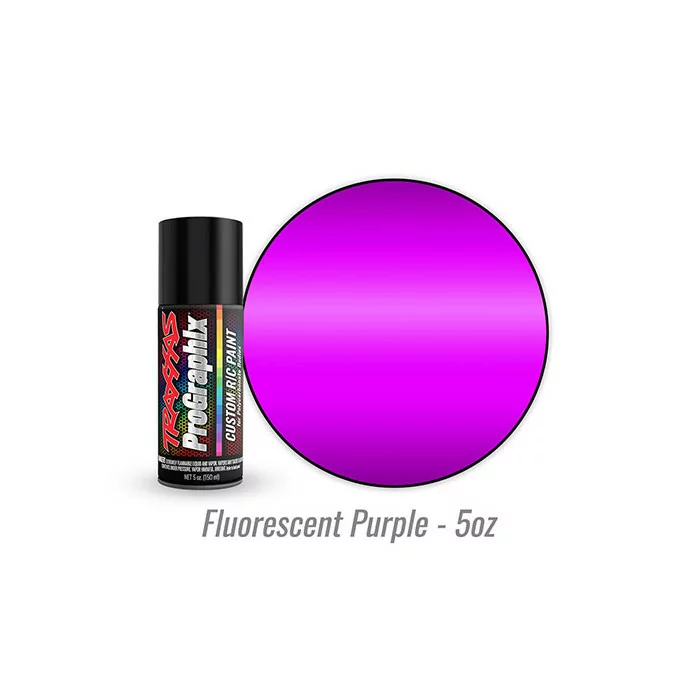 Traxxas ProGraphix Fluorescent Purple Polycarbonate Body Spray Paint 5oz