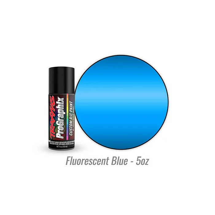 Traxxas ProGraphix Fluorescent Blue Polycarbonate Body Spray Paint 5oz