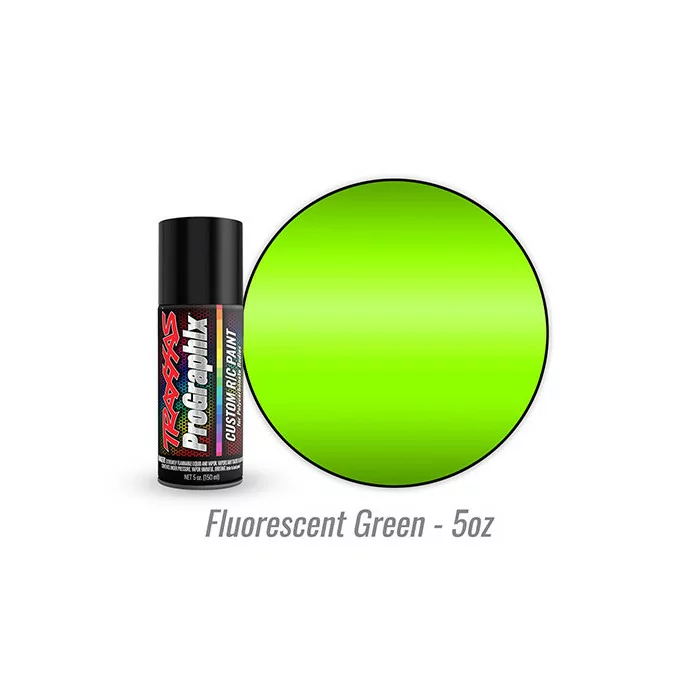 Traxxas ProGraphix Fluorescent Green Polycarbonate Body Spray Paint 5oz