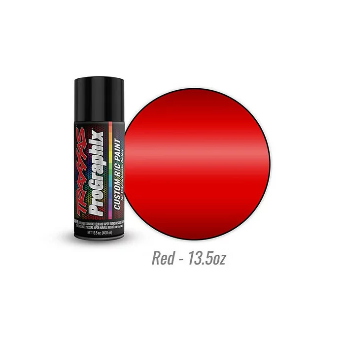 Traxxas ProGraphix Race Red Polycarbonate Body Spray Paint 13.5oz