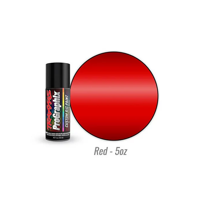 Traxxas ProGraphix Race Red Polycarbonate Body Spray Paint 5oz