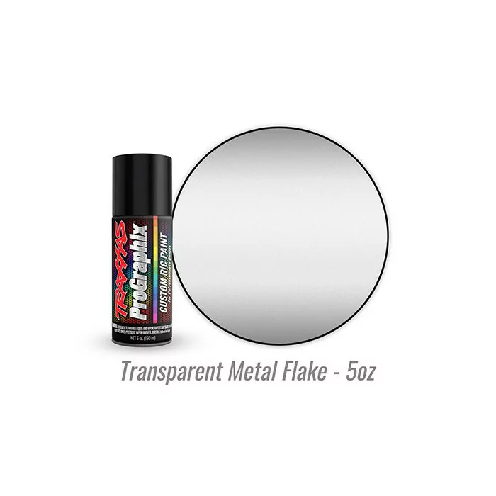 Traxxas ProGraphix Transparent Metal Flake Polycarbonate Body Spray Paint 5oz