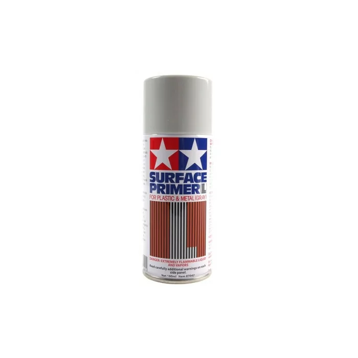 Tamiya Surface Primer L Gray 180ml