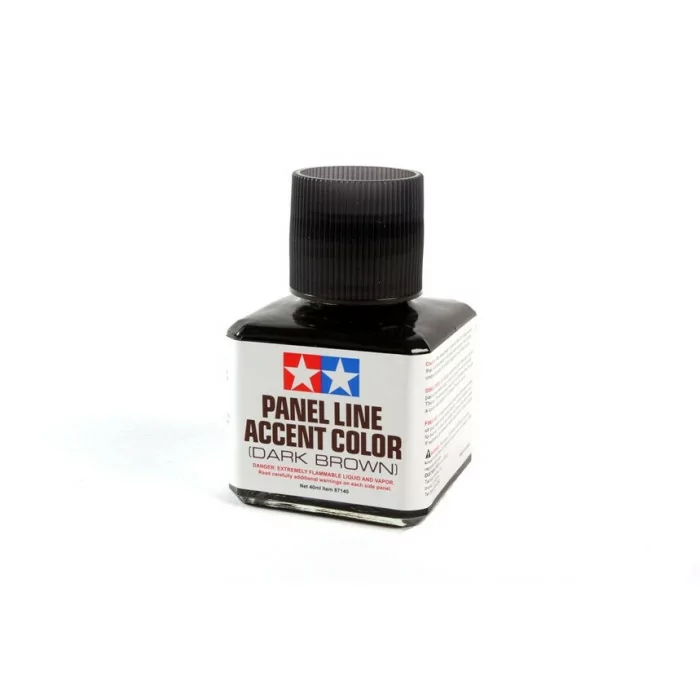Tamiya Dark Brown Panel Line Accent Color 40ml 
