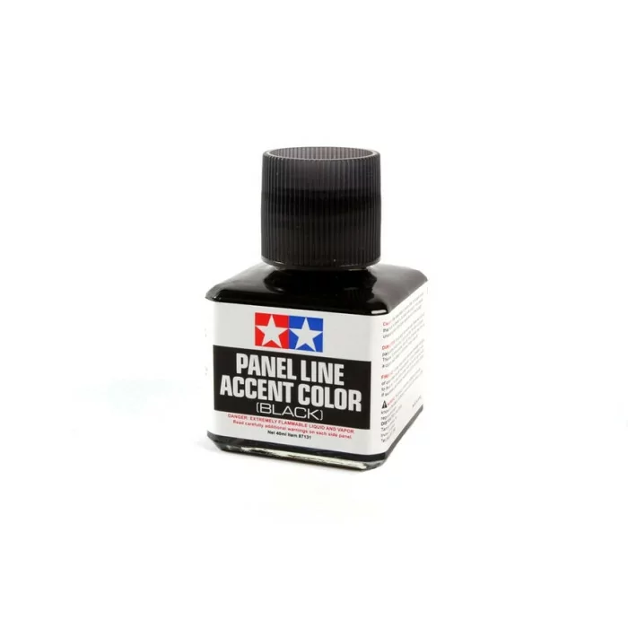 Tamiya Black Panel Line Accent Color 40ml