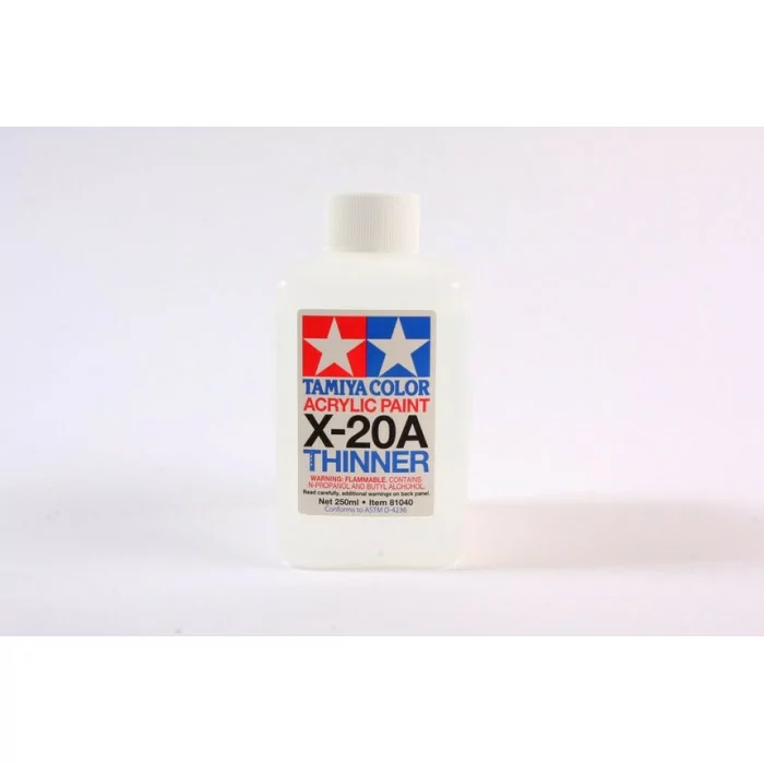 Tamiya Acrylic Mini X-20A Thinner 250ml