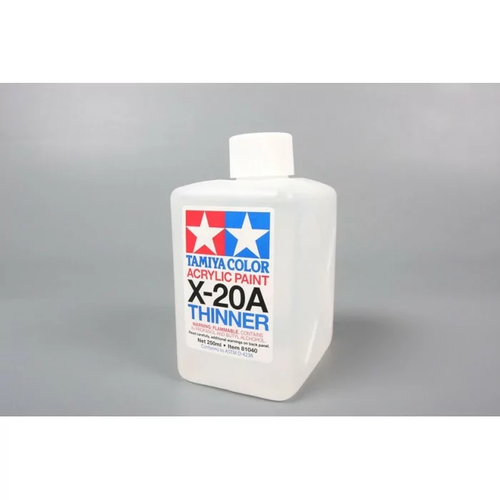 Tamiya Acrylic Mini X-20A Thinner 250ml