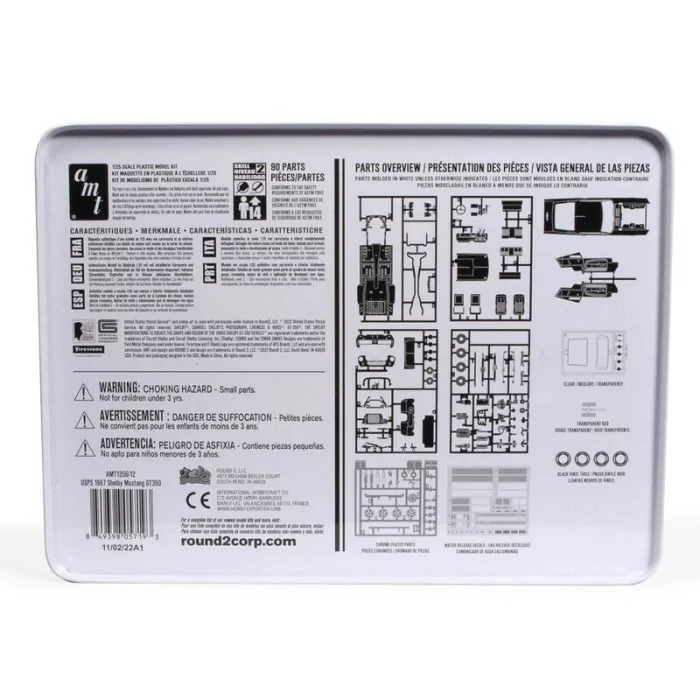 AMT 1/25 1967 Shelby GT350 Car Model Kit