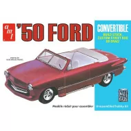 AMT 1/25 1950 Ford Convertible Street Rod Car Model Kit