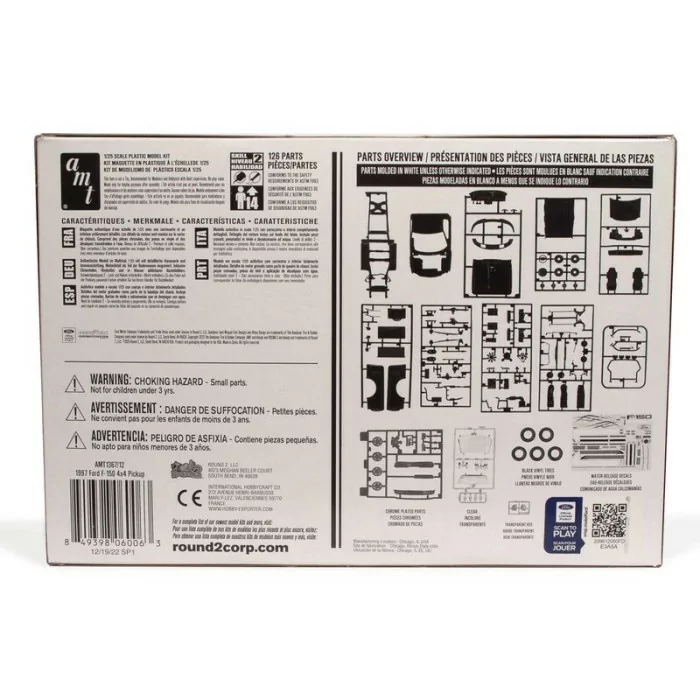 AMT 1/25 1997 Ford F-150 4x4 Pickup Car Model Kit