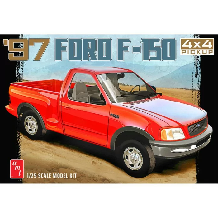 AMT 1/25 1997 Ford F-150 4x4 Pickup Car Model Kit