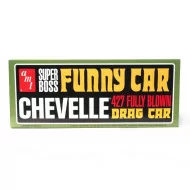 AMT 1/25 1965 Chevy Chevelle Time Machine Car Model Kit