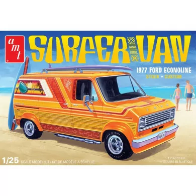 AMT 1/25 1977 Ford Surfer Van 2T Car Model Kit AMT1229M_1