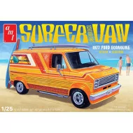 AMT 1/25 1977 Ford Surfer Van 2T Car Model Kit