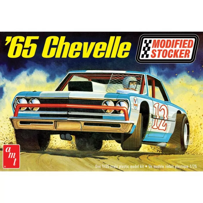 AMT 1/25 1965 Chevelle Modified Stocker Car Model Kit